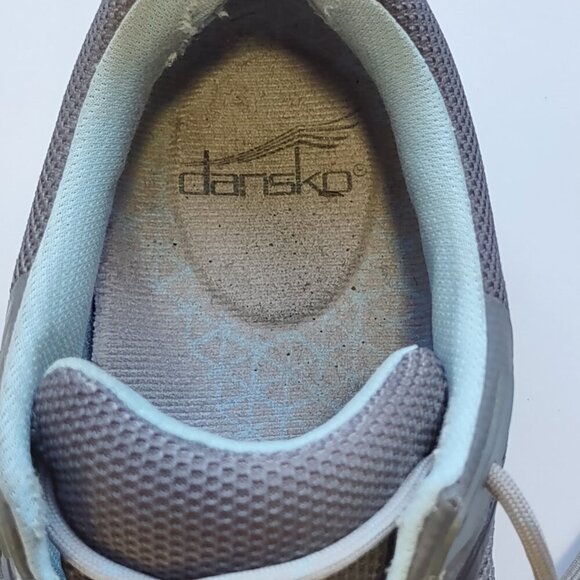 DANSKO Phylicia Waterproof Hiking Shoes Sneakers Grey Mesh EU 37 - US Size 7 - Picture 13 of 14